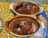 Une image de l'étape 15 de Roulades de porc à la tomate, herbes aromatiques et feta.