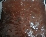 A picture of step 4 of Oreo brownies.