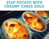 Foto langkah ke 5 dari resep Stup potato with creamy chees sous and melt mozza.