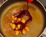 Hình bước làm 5 của món Cơm nhà 10 - cơm buger bò xốt teriyaki, canh gà rau củ nấu sữa