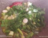A picture of step 2 of Aloo matar.