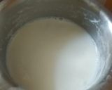 A picture of step 1 of Rice coconut kheer.