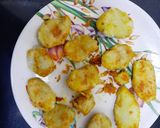 A picture of step 4 of Arbi fry.