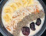 A picture of step 3 of Banana Dates Smoothie Bowl.
