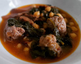 Foto del paso 8 de la receta: Garbanzos estofados con butifarra, espinacas y rovellons