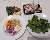 Foto langkah ke 1 dari resep Pepes Ayam ala warung sunda.