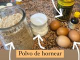 Budín keto con harina de almendradas & cacao sin azúcar