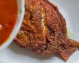 Gambar langkah 6 resipi Tilapia Merah Masak Tiga Rasa.