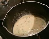 A picture of step 9 of White fish in a hot smoked-cheese sauce.