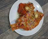 Foto langkah ke 5 dari resep Ikan Nila Goreng sambal Pecak.