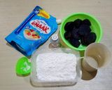 Foto langkah ke 1 dari resep Ongol - ongol Ubi Ungu Keju.