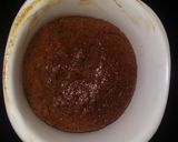 A picture of step 3 of Chocolate mug cake.