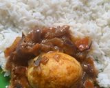 A picture of step 3 of Egg masala.