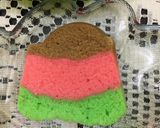 Foto langkah ke 9 dari resep Bolu Pelangi Putih Telur.