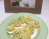 Foto del paso 3 de la receta: Huevos Rellenos de Palta y Queso 🧀 Azul