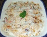 A picture of step 4 of Meethi Dahi Phulki.
