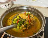 A picture of step 3 of Panang Chicken Breast Curry.
