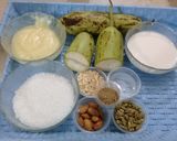 A picture of step 1 of Lauki Ka Halwa.