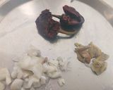 A picture of step 3 of Garlic Dal.