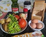 Foto del paso 1 de la receta 60. Patatas aliñadas con atún