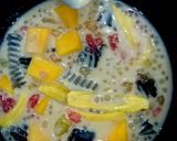 Hình bước làm 7 của món Chè sương sa hạt lựu