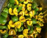 A picture of step 1 of Aam Ka Achar😋🔥.