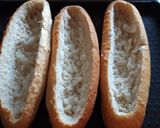 Une image de l'étape 1 de Pain'zza : pizza baguette.