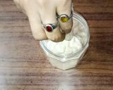 A picture of step 3 of Rainbow smoothie.