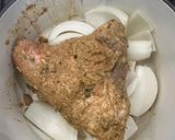 A picture of step 3 of Raan e sikandari - Indian Leg of Lamb - WOWWWWEEEEEE.