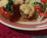 A picture of step 4 of Stuffed Tomatoes with Ground Beef 🍅🍅🍅.