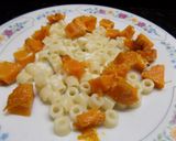 Foto del paso 5 de la receta: Fideos dedalitos con calabaza al horno para los más pequeños