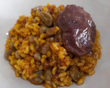 Foto del paso 14 de la receta: Arroz de carrilleras al vino tinto con habitas