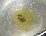 A picture of step 3 of Tiranga Pulao.