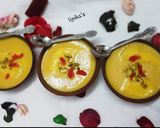 A picture of step 12 of Bhapa Aam Doi / Mango Yogurt.