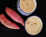A picture of step 4 of Sweet potato kheer.
