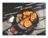 পটেটো স্মাইলি (Potato smiley recipe in Bengali) রেসিপি ধাপ - 9 ছবি