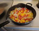 A picture of step 2 of Ray's Vegan Lasagna.