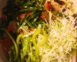A picture of step 3 of Chilly Garlic Noodles.