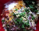 A picture of step 3 of Chana dal tikki.