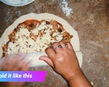 A picture of step 5 of Pizza Pinwheels.