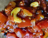 A picture of step 4 of Sweet and nuts tomato chutney.