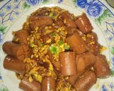 Foto langkah ke 4 dari resep Sosis Saos BBQ.