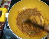 A picture of step 2 of Kosha Rahu Fish Curry.