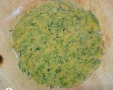 A picture of step 2 of Dill Leaves (Shepu) Millet Khakhra.