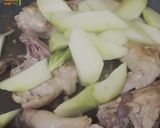 A picture of step 7 of Chicken Tinola with a Twist.