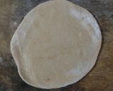 A picture of step 2 of Coriander paratha.