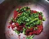 A picture of step 6 of Beetroot Kebab.