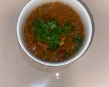 A picture of step 4 of Arabic foul medames(Egypt dish).