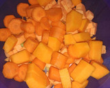 Foto del paso 6 de la receta: Crema de zanahoria, calabaza y batata