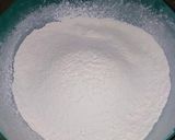 A picture of step 1 of Donuts dough.